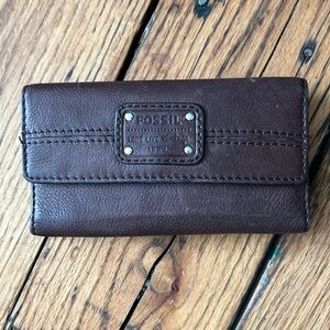 Fossil long live vintage wallet